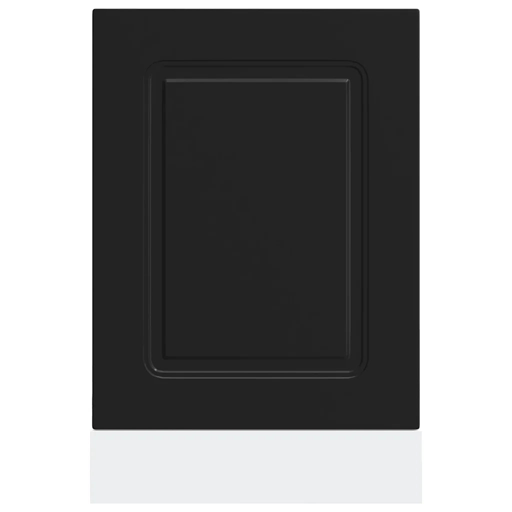 Pannello Lavastoviglie Kalmar Nero 45x1,5x57 cm in Truciolato 853648
