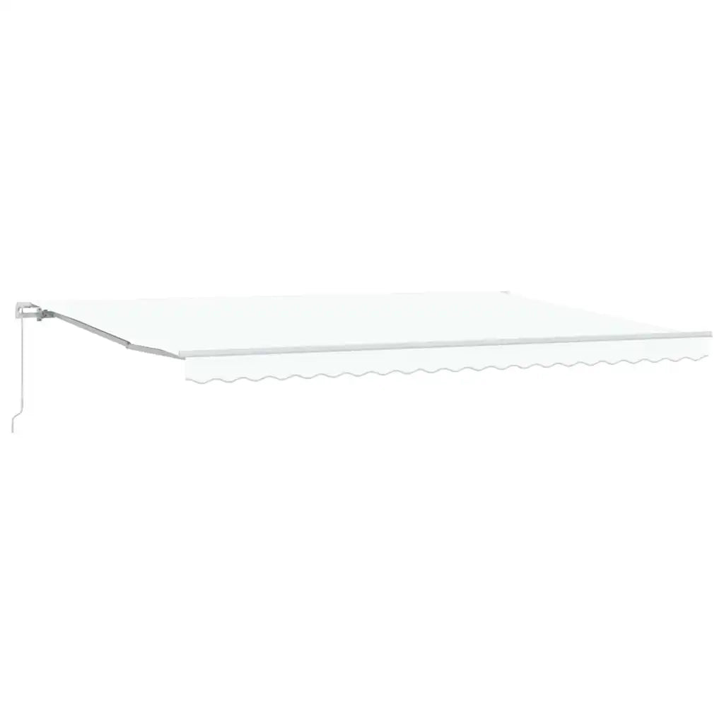 Tenda da Sole Bianco 500 x 300 x 165 cm Poliestere e Metallo 3331351