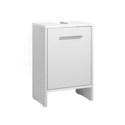 Vicco Mobile sottolavabo per bagno Bianco 38.2 x 57 cm con la porta