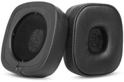 Vervangenti orecchini per Marshall Major IV, 65 mm orecchini con schiuma di poliuretano per Marshall Major 4 Bluetooth cuffie in sostituzione orecchini (nero)