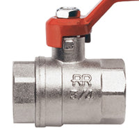 Valvola a sfera per acqua, ff con leva alluminio
