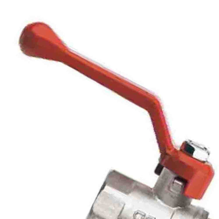 Valvola a sfera per acqua, mf con leva alluminio