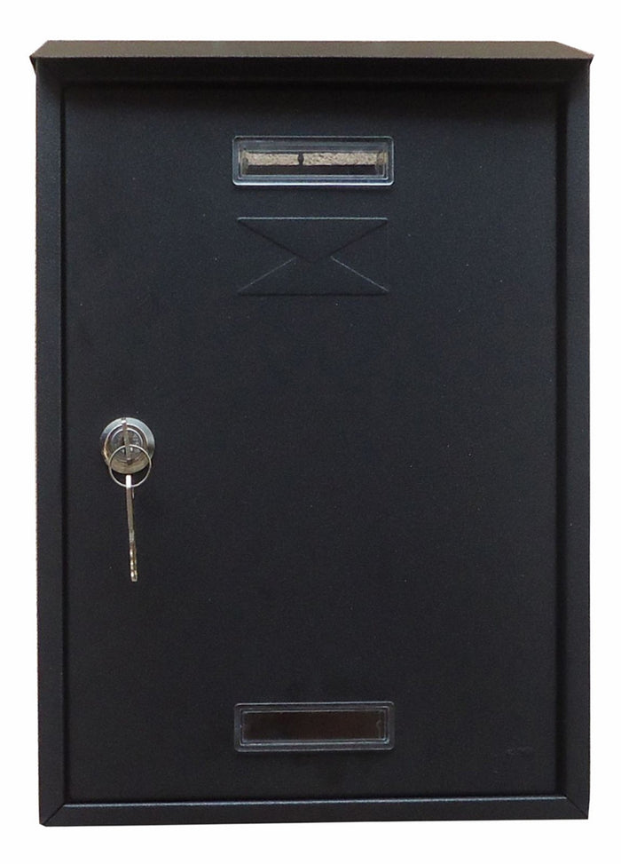 cassetta postale antracite mm 220x330x70 cod:ferx.32914