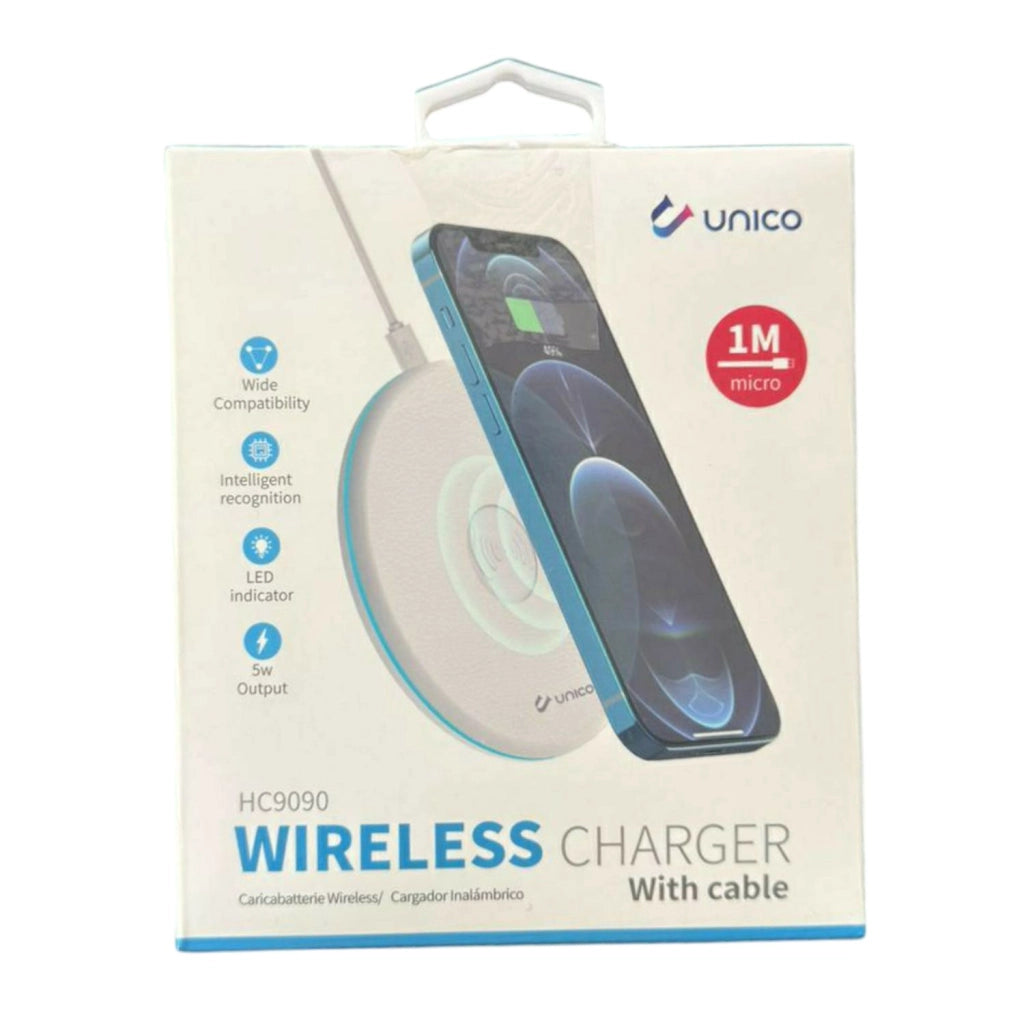CARICATORE WIRELESS CON CAVO