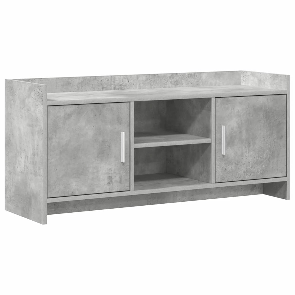 Mobile TV 102 x 33 x 47 cm Grigio Cemento Legno ingegnerizzato 8011166
