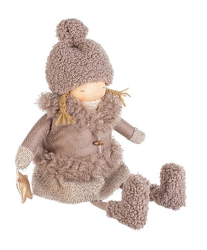 SOPRAMMOBILE BAMBOLA JOELLE LEGS BIZZOTTO TORTORA 25X16X46H