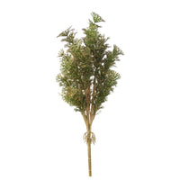 RAMO ARTIFICIALE VERDE E ORO PICK HINOKI BIZZOTTO H37CM