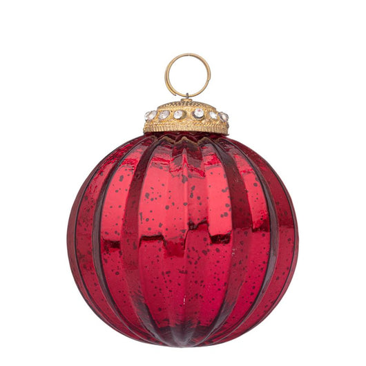 PALLINA ROSSO VINTAGE VETRO BIZZOTTO DARING D8