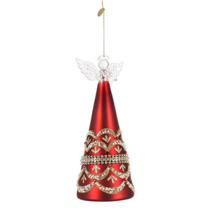 ANGELO DA APPENDERE ROSSO VETRO BIZZOTTO BELOVED D8,2X21H