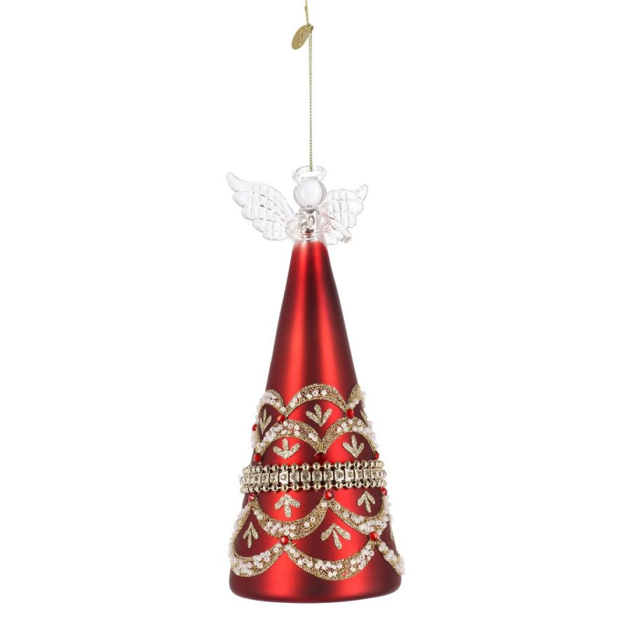 ANGELO DA APPENDERE ROSSO VETRO BIZZOTTO BELOVED D8,2X21H