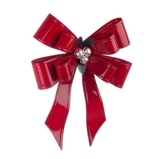 FIOCCO ROSSO ACCIAIO DA APPENDERE BIZZOTTO ALBERTE 34X9X41,5H