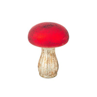 FUNGO ROSSO VETRO BIZZOTTO JAKUB D12,5X17H