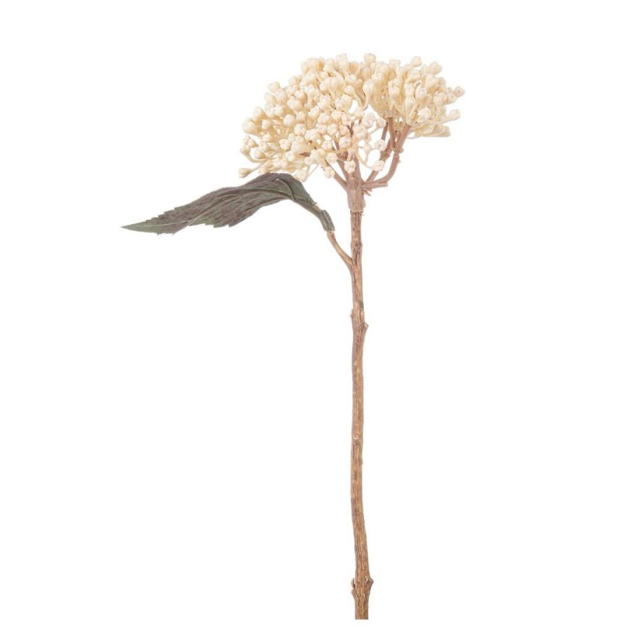 ORTENSIA ARTIFICIALE LORYN BIANCO BIZZOTTO H38CM