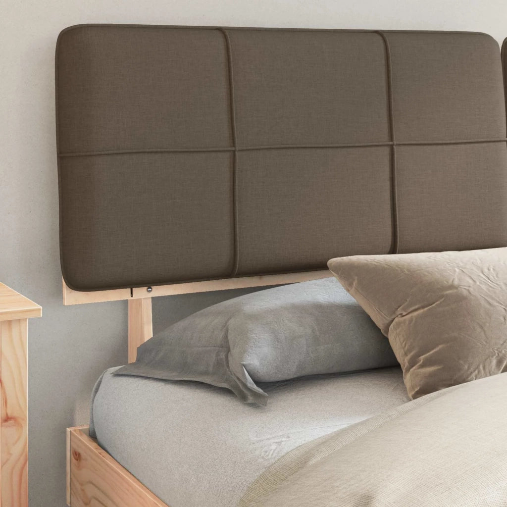 Letto con Testiera Rivestita Talpa 200 x 200 cm Pino massello