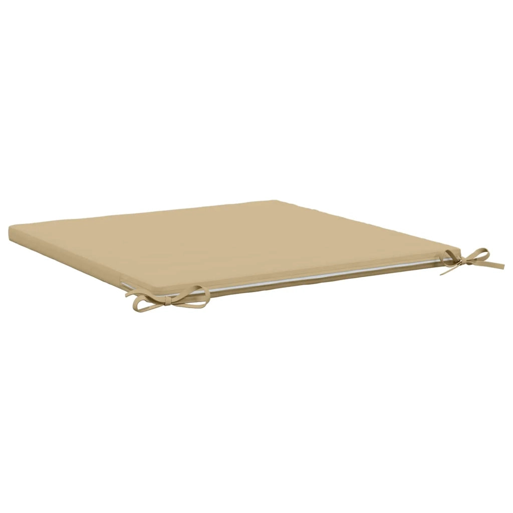 Cuscini per Sedia in 4 Pezzi SOEST 4 pz 100% Poliestere Beige 944960