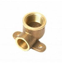 Gomito 90 con flangia in bronzo a saldare d.12x1/2  b08m3twxm3