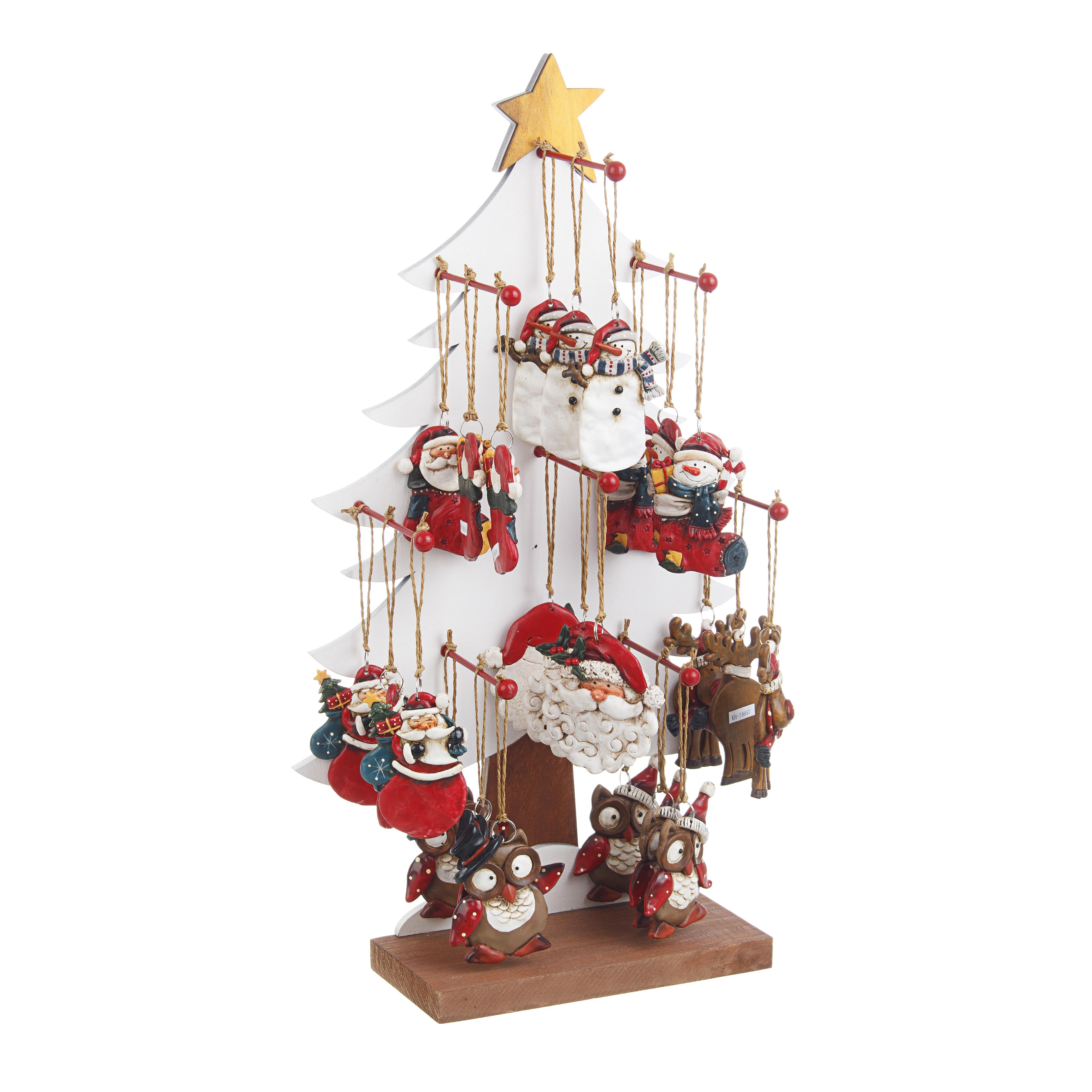 ADDOBBO NATALIZIO SIMPATICO  BIZZOTTO BABBO GUFO PUPAZZO RENNA JOHNNY PREZZO CAD