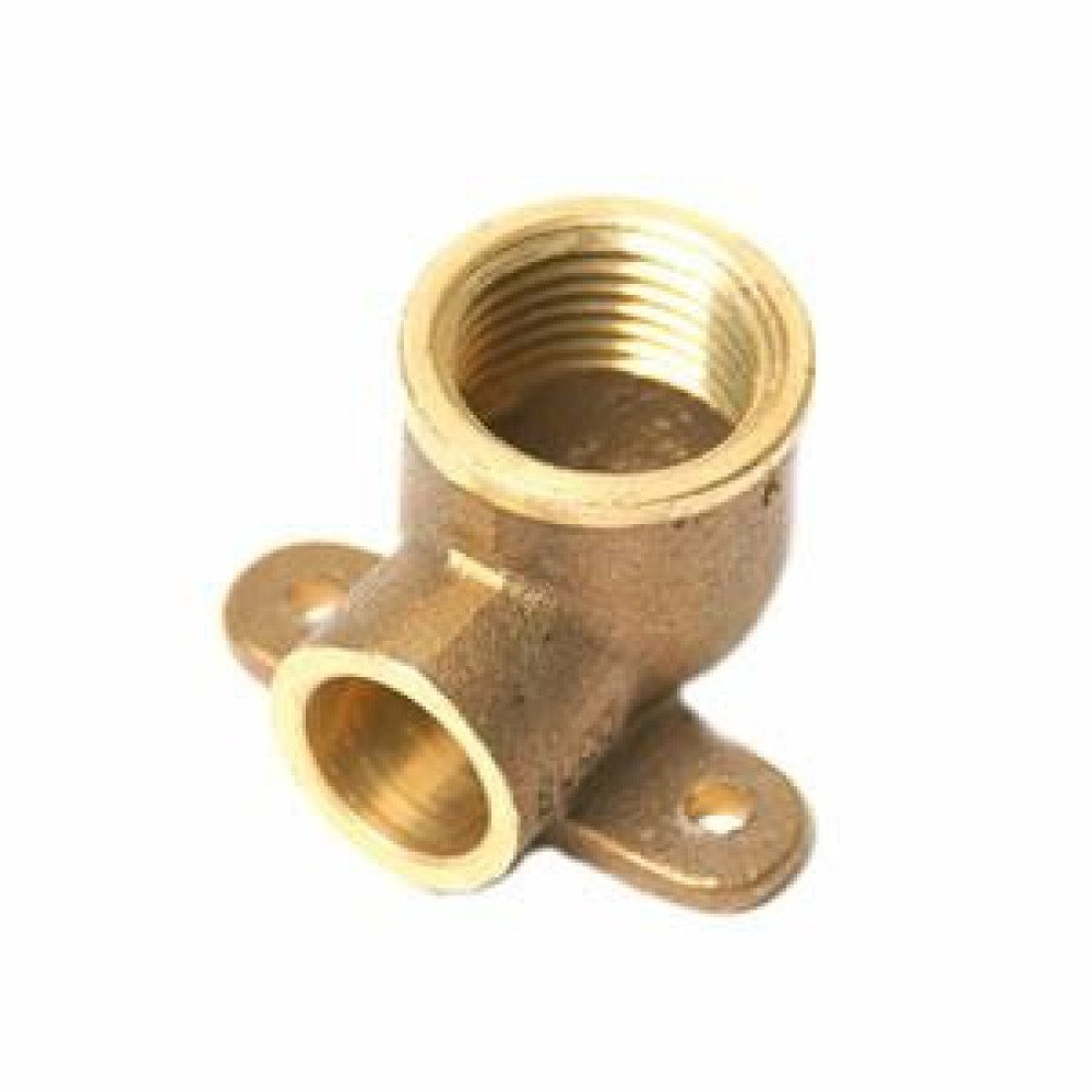 Gomito 90 con flangia in bronzo a saldare d.14x1/2  b08m3td3p6