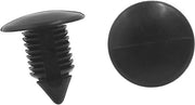 Set di clip di fissaggio per auto 11 mm - plastica - con 20 pezzi - elementi di fissaggio per auto - adatti per rivestimenti - nero - clip per rivestimenti