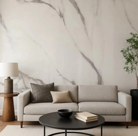 PANNELLO ADESIVO EFFETTO MARMO BIANCO E GRIGIO PVC PARATO DECORAZIONE NEW 120 X 300 cm