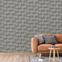 DUTCH WALLCOVERINGS Carta da Parati Galactic Argento e Marrone 442594