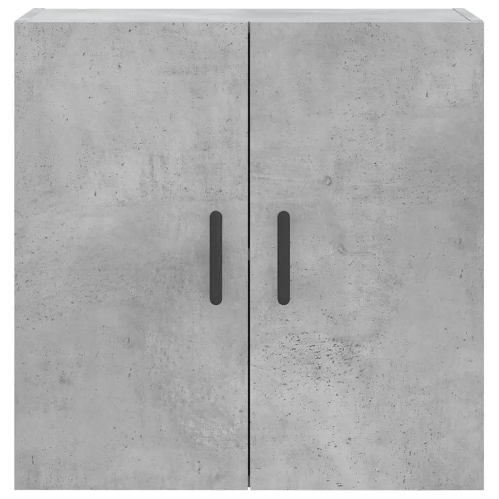 Armadietto a Muro | Mobile a Parete Grigio Cemento 60x31x60 cm in Legno Multistrato
