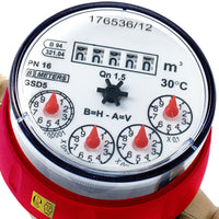 Contatore per acqua calda