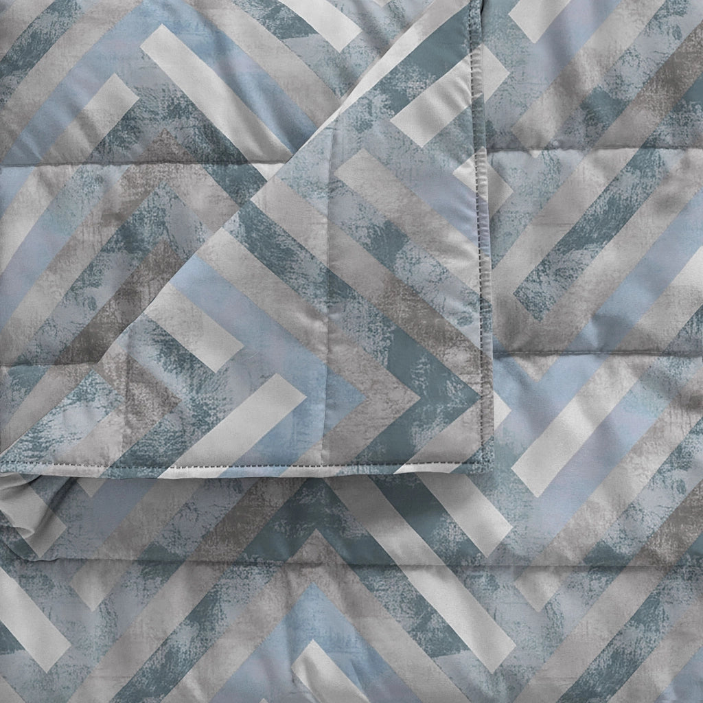 Trapuntino Estivo Karma Singolo 160x240 cm in Poliestere Geo