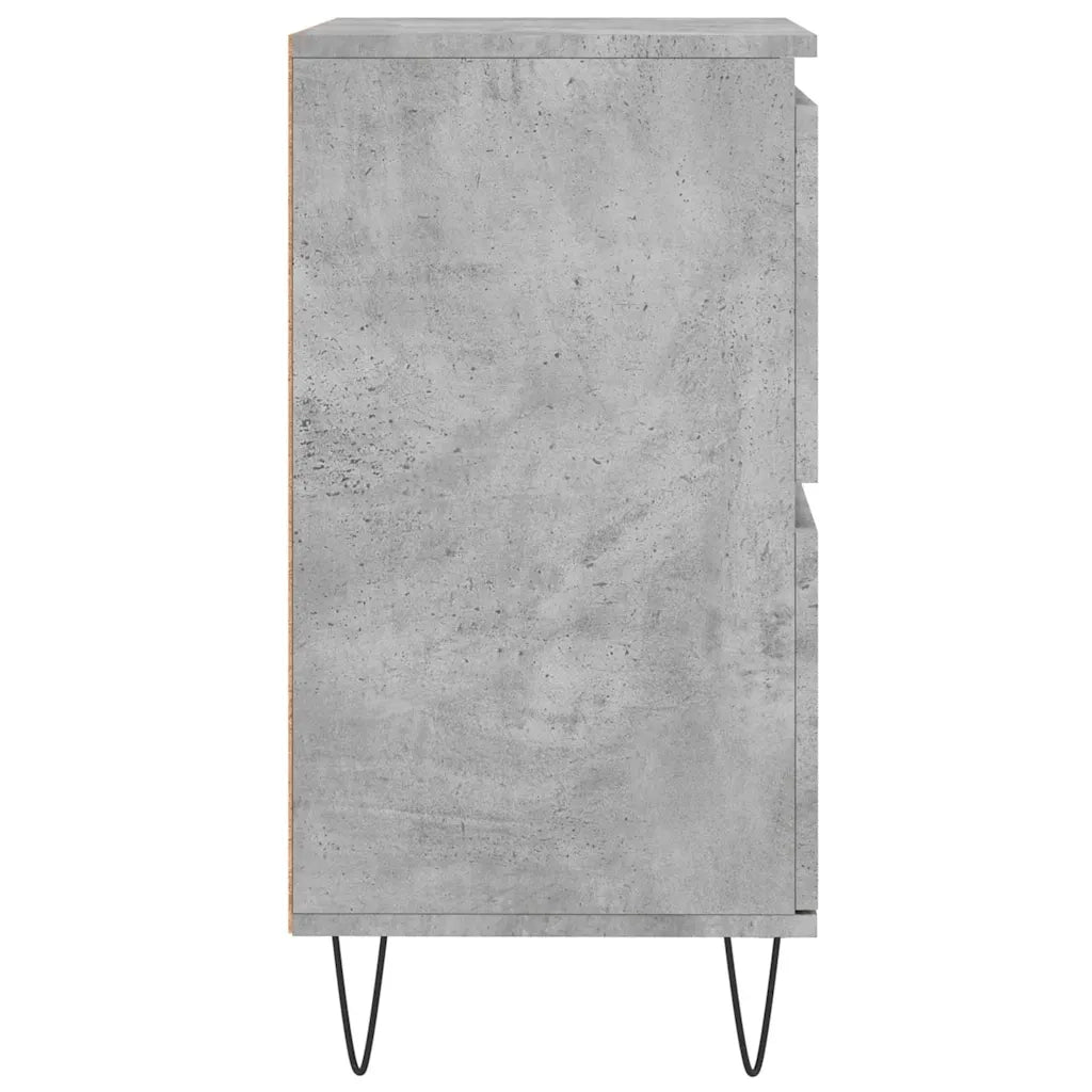 Credenze 3 pz Grigio Cemento in Legno Multistrato 3190201