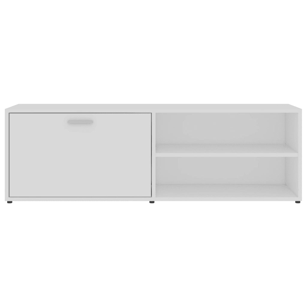 Mobile Porta TV Bianco 120x34x37 cm in Legno Multistrato cod mxl 62466