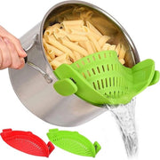 Set di due Raccoglitori per Pasta in Silicone Resistenti al Calore per Riso, Spaghetti e Altri