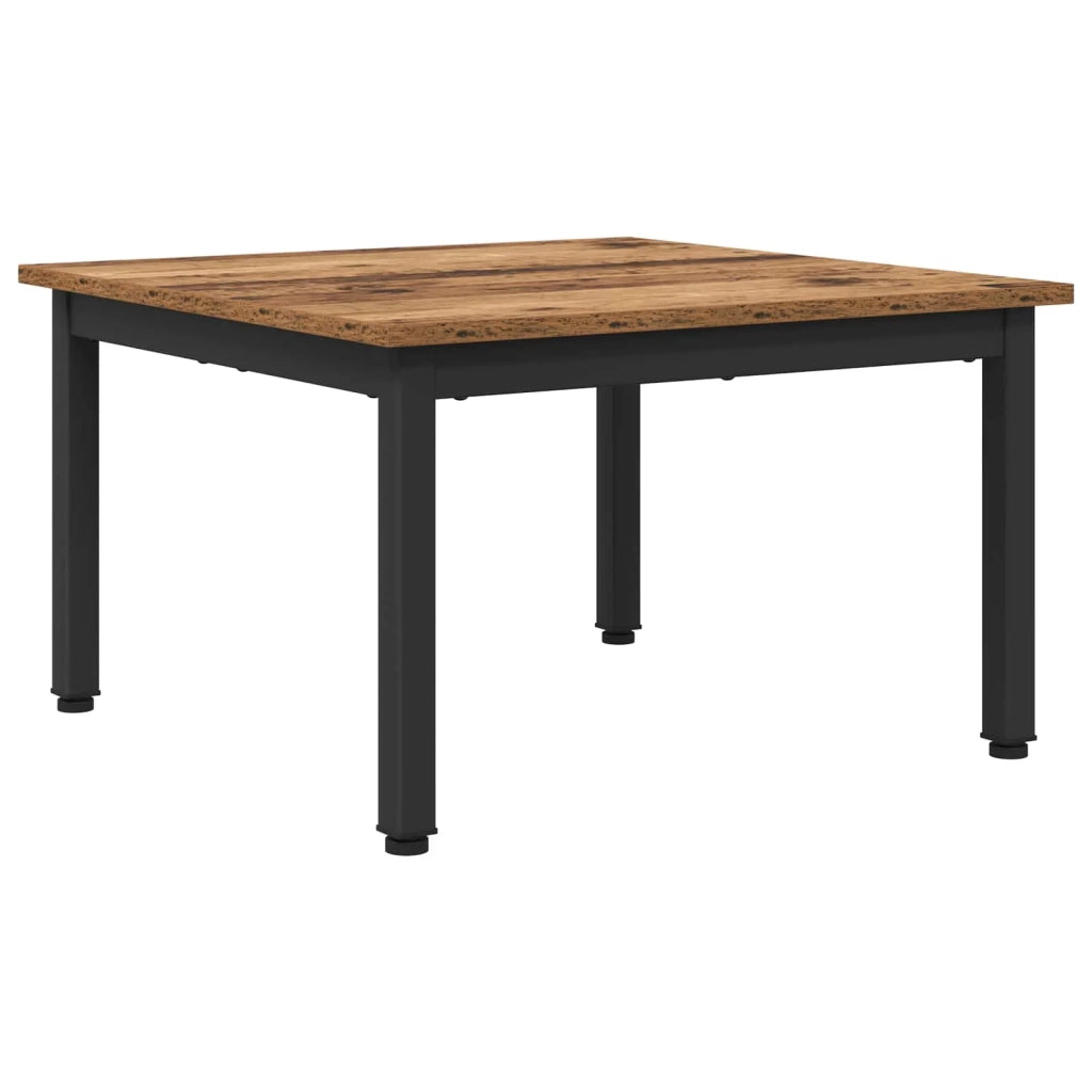 Tavolino da salotto | Tavolino da caff¨¨ | Tavolino da Soggiorno Legno vecchio 60 x 60 x 36 cm