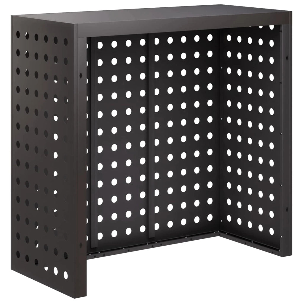 Copertura per condizionatore d'aria Nero 110 x 50 x 105 cm 8014143