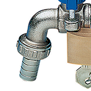 Rubinetto portagomma a sfera con lucchetto