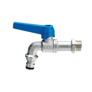 Rubinetto portagomma a sfera ekomatic con innesto rapido