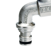 Rubinetto portagomma a sfera ekomatic con innesto rapido