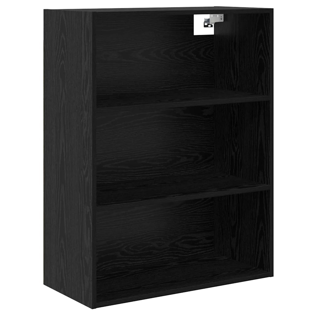 Credenza con cassetto 2 pcs Rovere Nero Legno multistrato 3416154