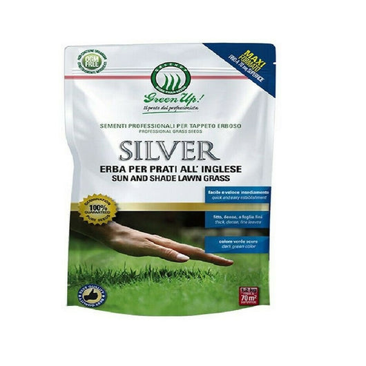Semi di PRATO INGLESE SILVER HERBATECH per 70mq 1,2 Kg miscuglio PROFESSIONALE