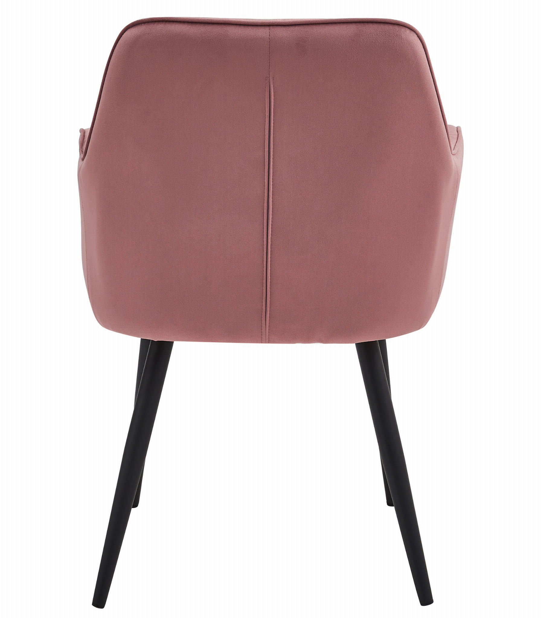 Sedia VALORA LUKK - Elegante velluto rosa per soggiorno, cucina, sala da pranzo x 2