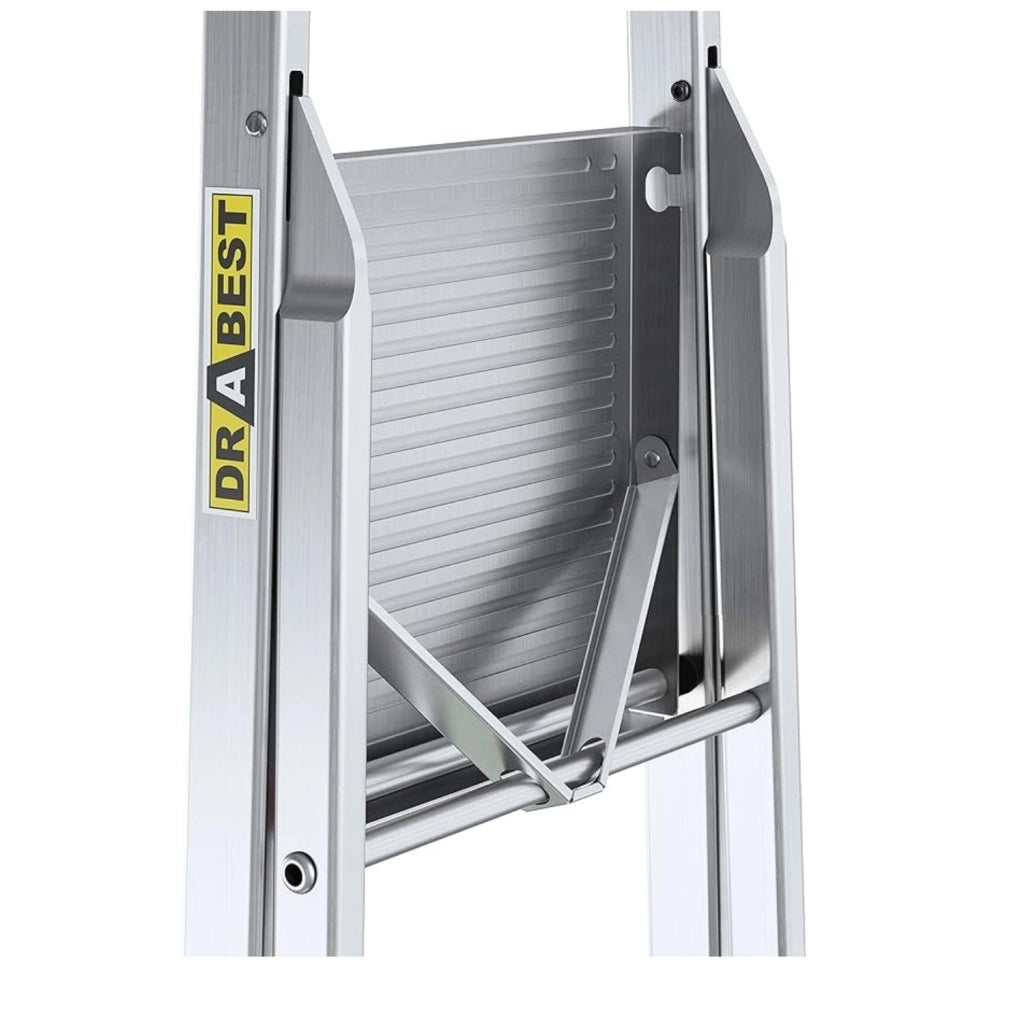 Drabest Scala Domestica In Alluminio A 7 Gradini Portata 125kg