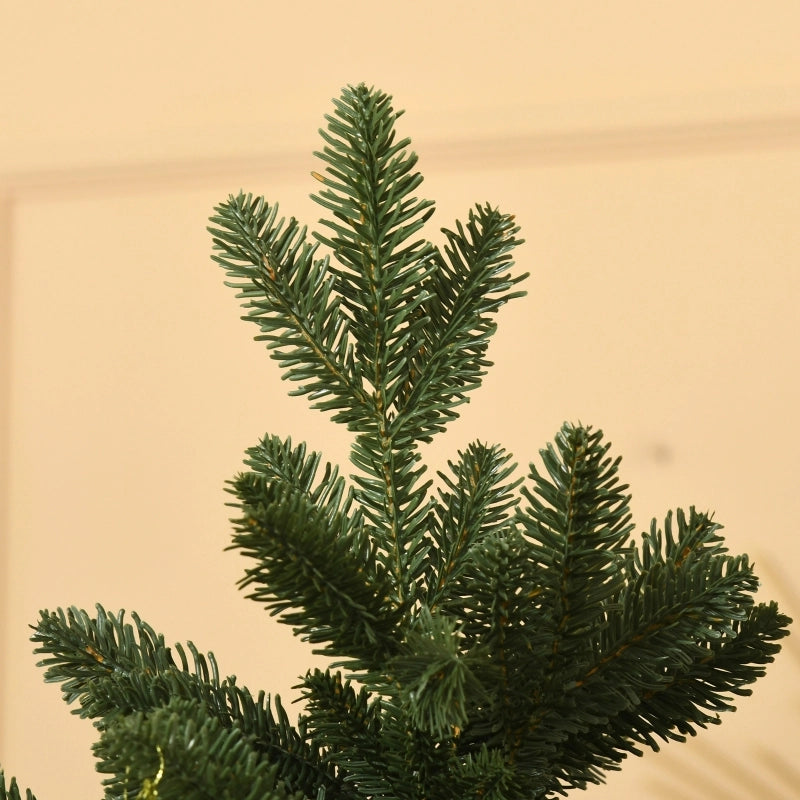 Albero di Natale artificiale 1,8 m, abete in PVC, PE, metallo, verde, ?120 x 180 cm
