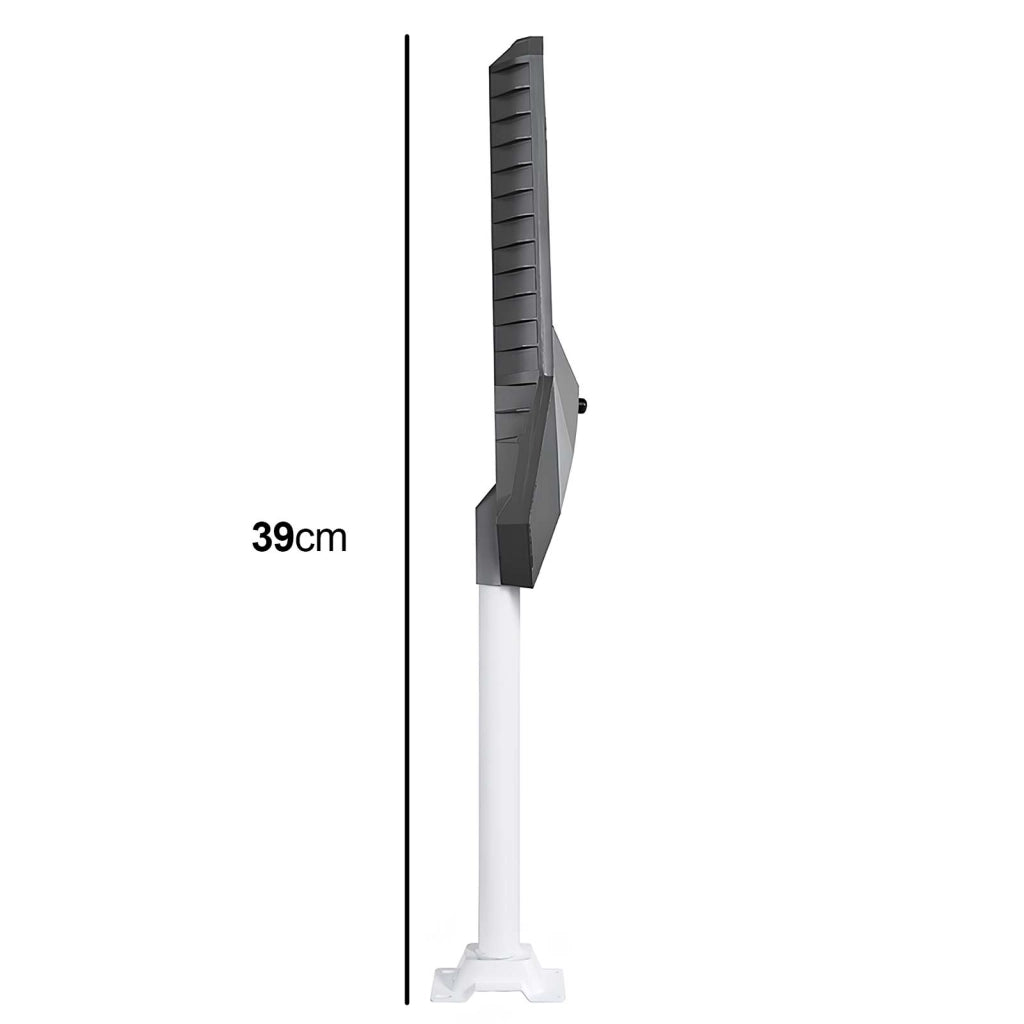 Lampada Solare LED 8W con Sensore di Movimento e Batteria 10000mAh Nero Avizar