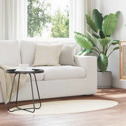 Tappeti per area Ovale HUARTE Crema 80 x 150 cm 100% Poliestere 4103621
