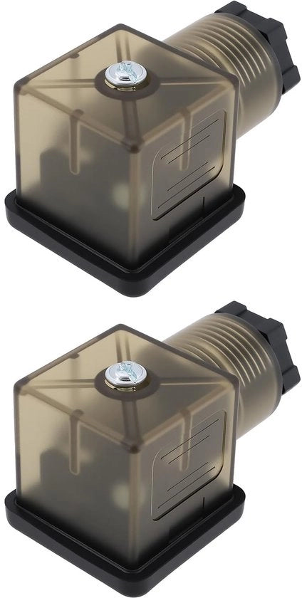 2 pezzi di valvola magnetica DC 3 pin per connettore LED