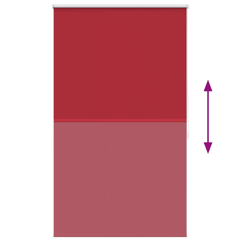 Tenda a rullo oscurante 84,4x175 cm Tessuto Larghezza 80 cm rosso 240111
