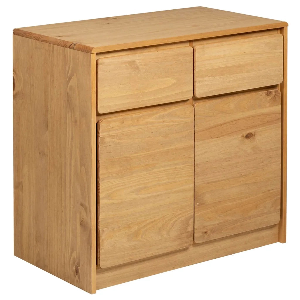 Credenza SAUDA 80x43x75,5 cm in Legno Massello di Pino
