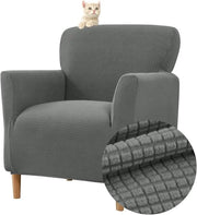 Hoe per divano e poltrona - hoes reclinabile per sedie - 1 pezzo - grigio - jacquard