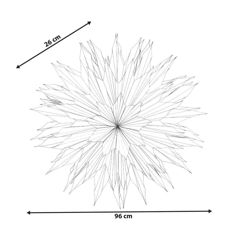 Decorazione da appendere Stella Verde Carta Ombra Stella a forma di Natale Tema Decorazione
