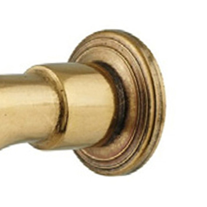 Rubinetto in ottone lucido a pulsante