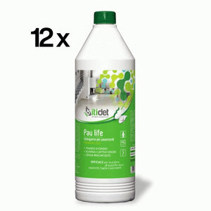 Pav Life 12 Pezzi x 1 L, Detergente Sgrassante Pavimenti Profumo Fresco | Itidet